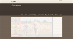 Desktop Screenshot of easy-tarot.net